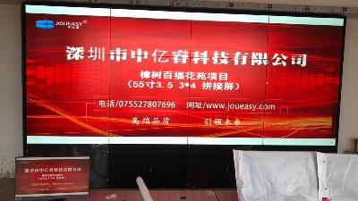 12塊55寸拼接屏助力江西樟樹百?；ㄔ沸^安全防范